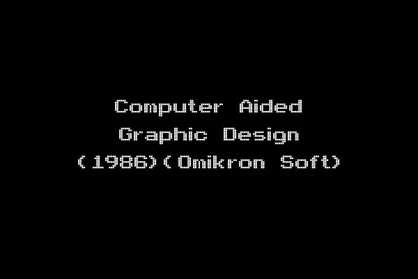Computer Aided Graphic Design (1986)(Omikron Soft)
