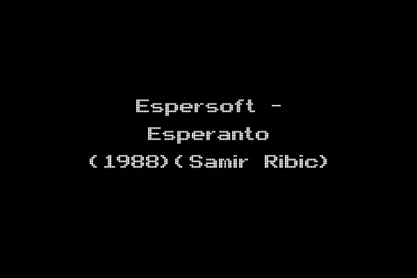 Espersoft - Esperanto (1988)(Samir Ribic)