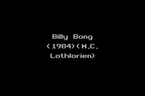 Billy Bong (1984)(M.C. Lothlorien)