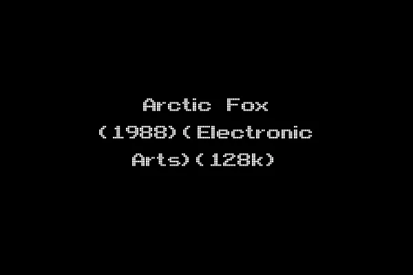 Arctic Fox (1988)(Electronic Arts)(128k)