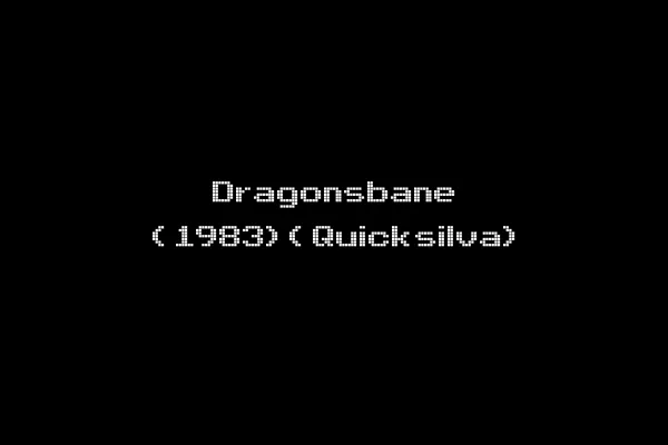 Dragonsbane (1983)(Quicksilva)