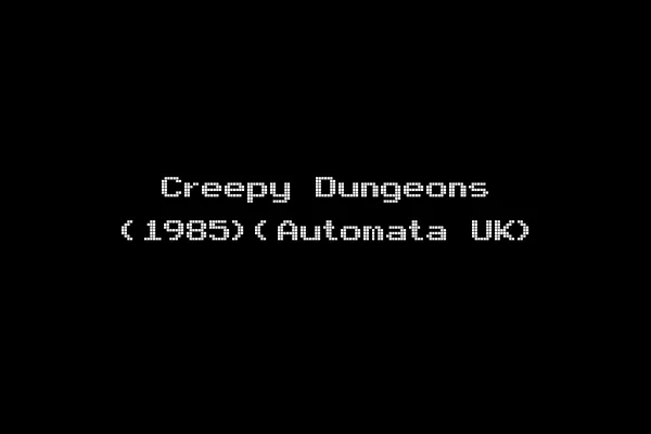 Creepy Dungeons (1985)(Automata UK)