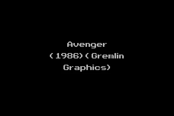 Avenger (1986)(Gremlin Graphics)