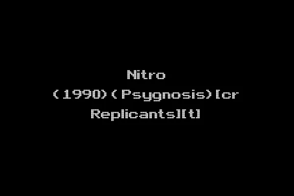Nitro (1990)(Psygnosis)[cr Replicants][t]