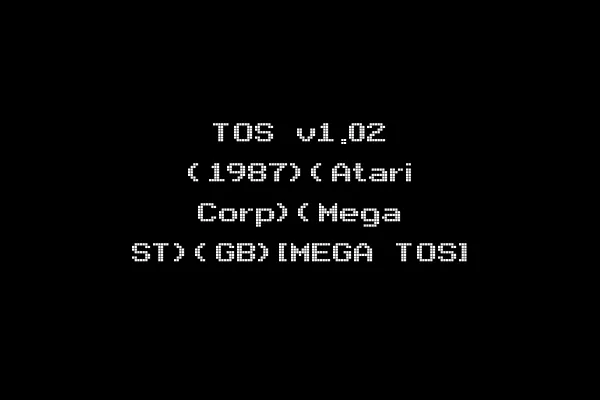 TOS v1.02 (1987)(Atari Corp)(Mega ST)(GB)[MEGA TOS]