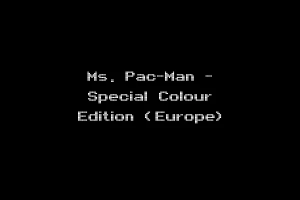 Ms. Pac-Man - Special Colour Edition (Europe)