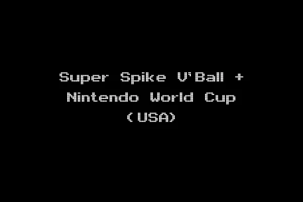 Super Spike V'Ball + Nintendo World Cup (USA)