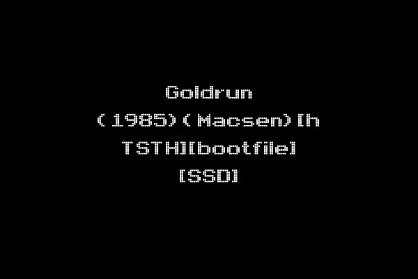 Goldrun (1985)(Macsen)[h TSTH][bootfile] [SSD]