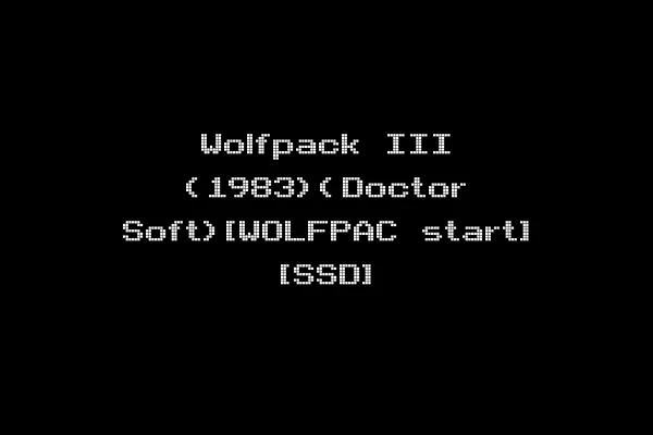 Wolfpack III (1983)(Doctor Soft)[WOLFPAC start] [SSD]