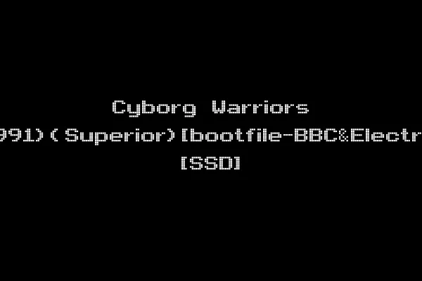 Cyborg Warriors (1991)(Superior)[bootfile-BBC&Electron] [SSD]