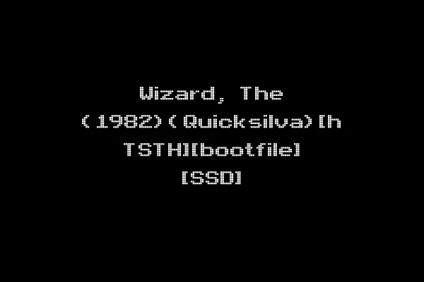 Wizard, The (1982)(Quicksilva)[h TSTH][bootfile] [SSD]