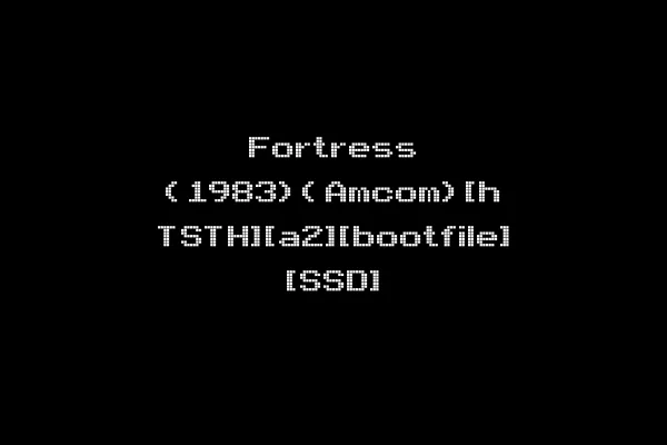 Fortress (1983)(Amcom)[h TSTH][a2][bootfile] [SSD]