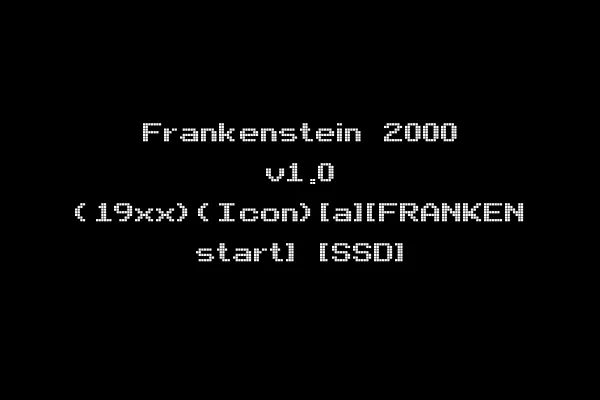 Frankenstein 2000 v1.0 (19xx)(Icon)[a][FRANKEN start] [SSD]