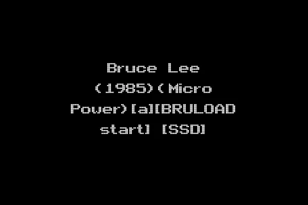 Bruce Lee (1985)(Micro Power)[a][BRULOAD start] [SSD]