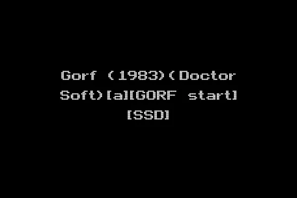 Gorf (1983)(Doctor Soft)[a][GORF start] [SSD]