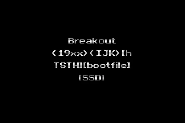 Breakout (19xx)(IJK)[h TSTH][bootfile] [SSD]