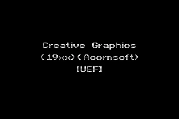 Creative Graphics (19xx)(Acornsoft) [UEF]