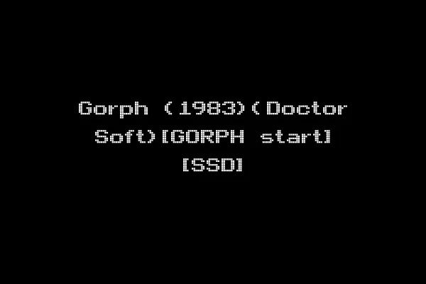 Gorph (1983)(Doctor Soft)[GORPH start] [SSD]