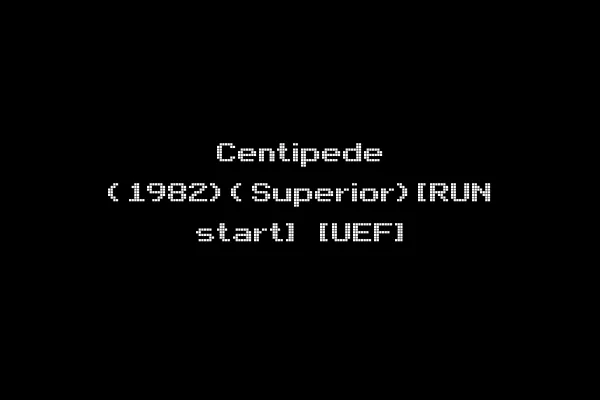 Centipede (1982)(Superior)[RUN start] [UEF]