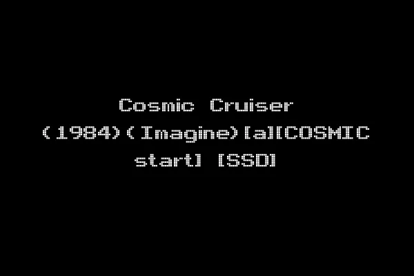 Cosmic Cruiser (1984)(Imagine)[a][COSMIC start] [SSD]