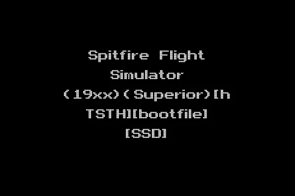 Spitfire Flight Simulator (19xx)(Superior)[h TSTH][bootfile] [SSD]