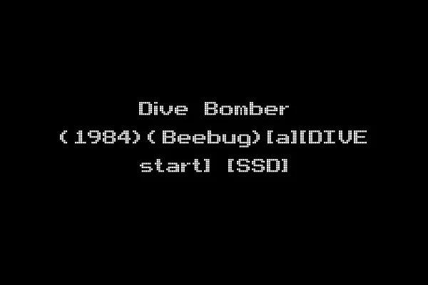 Dive Bomber (1984)(Beebug)[a][DIVE start] [SSD]