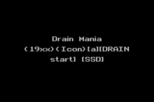 Drain Mania (19xx)(Icon)[a][DRAIN start] [SSD]