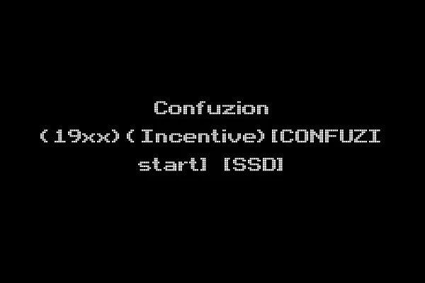 Confuzion (19xx)(Incentive)[CONFUZI start] [SSD]