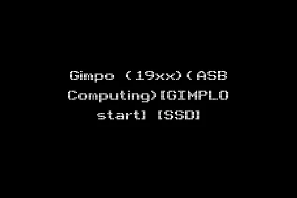 Gimpo (19xx)(ASB Computing)[GIMPLO start] [SSD]