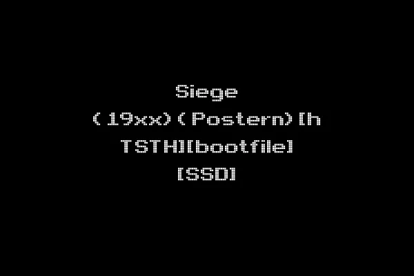 Siege (19xx)(Postern)[h TSTH][bootfile] [SSD]
