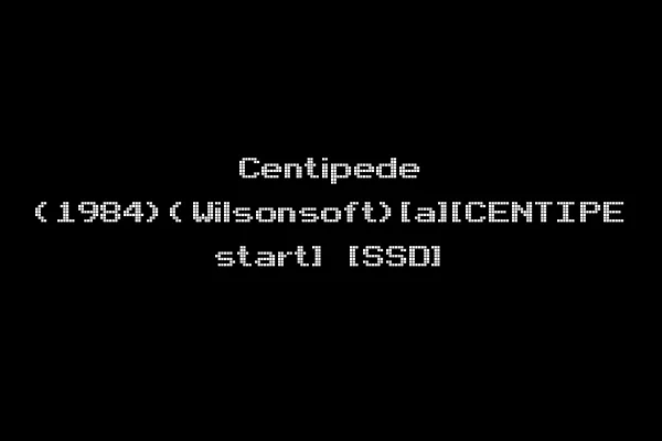 Centipede (1984)(Wilsonsoft)[a][CENTIPE start] [SSD]