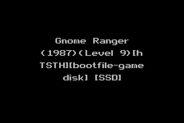 Gnome Ranger (1987)(Level 9)[h TSTH][bootfile-game disk] [SSD]
