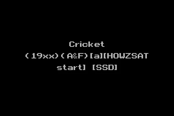 Cricket (19xx)(A&F)[a][HOWZSAT start] [SSD]