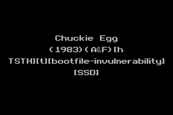 Chuckie Egg (1983)(A&F)[h TSTH][t][bootfile-invulnerability] [SSD]