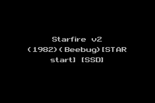 Starfire v2 (1982)(Beebug)[STAR start] [SSD]