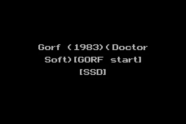 Gorf (1983)(Doctor Soft)[GORF start] [SSD]