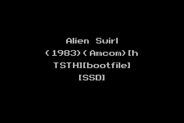 Alien Swirl (1983)(Amcom)[h TSTH][bootfile] [SSD]