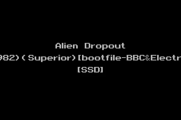 Alien Dropout (1982)(Superior)[bootfile-BBC&Electron] [SSD]