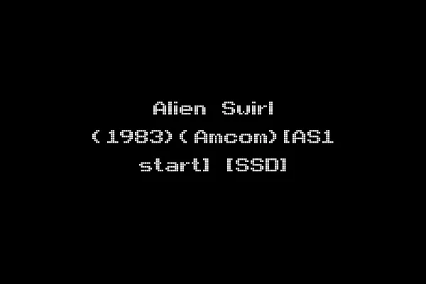 Alien Swirl (1983)(Amcom)[AS1 start] [SSD]