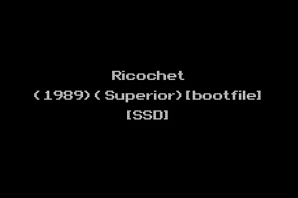 Ricochet (1989)(Superior)[bootfile] [SSD]