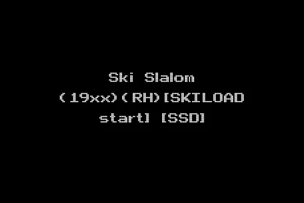 Ski Slalom (19xx)(RH)[SKILOAD start] [SSD]
