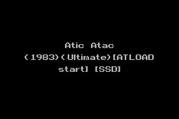 Atic Atac (1983)(Ultimate)[ATLOAD start] [SSD]