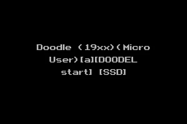 Doodle (19xx)(Micro User)[a][DOODEL start] [SSD]