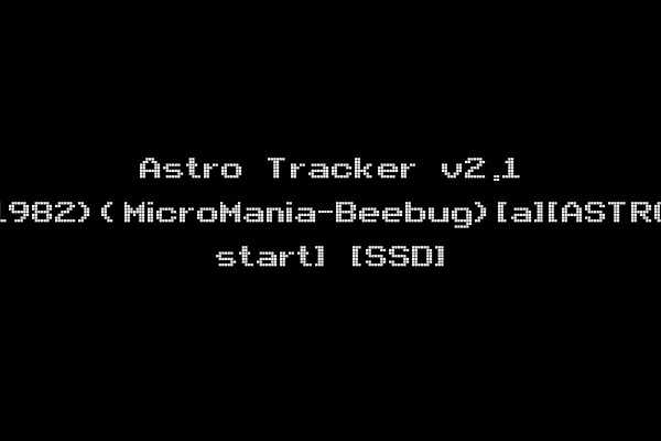 Astro Tracker v2.1 (1982)(MicroMania-Beebug)[a][ASTRO1 start] [SSD]