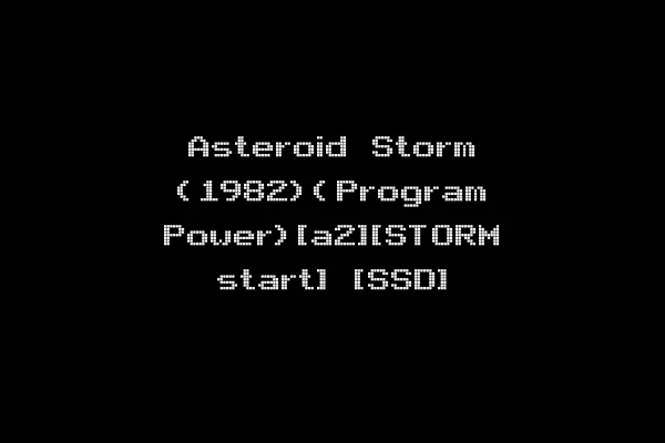 Asteroid Storm (1982)(Program Power)[a2][STORM start] [SSD]