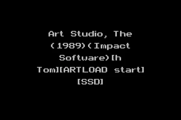 Art Studio, The (1989)(Impact Software)[h Tom][ARTLOAD start] [SSD]
