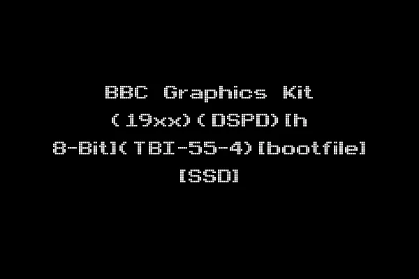 BBC Graphics Kit (19xx)(DSPD)[h 8-Bit](TBI-55-4)[bootfile] [SSD]