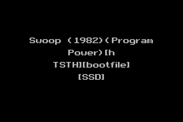 Swoop (1982)(Program Power)[h TSTH][bootfile] [SSD]