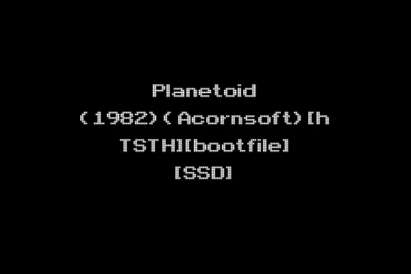Planetoid (1982)(Acornsoft)[h TSTH][bootfile] [SSD]