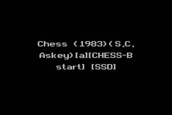 Chess (1983)(S.C. Askey)[a][CHESS-B start] [SSD]